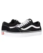 Vans Adult Unisex Old Skool Classic Skate Shoes Black/White VN000D3HY28 Size 8.5