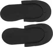 SOESFOUFU 12 Pairs Manicure Slippers Women's Slippers House Slippers for Men Slip on Slippers for Women Womens Slipper Mens Indoor Slippers Womans Slippers Ladies Slippers Eva Black