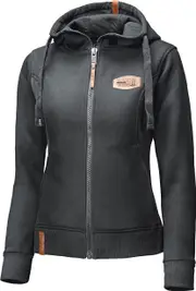 Held 031949, zip hoodie women , color: Black/Brown , size: XL