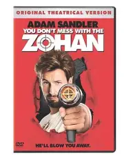 YOU DON'T MESS WITH THE ZOHAN - Adam Sandler Original Theatrical Version DVD NEW