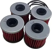 Motorcycle Oil Filter For MSX125 Grom 2021-2023 Z125M 22-23 C125A Super Cub 2022-2024(4pcs)