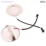 [RUIQINGZHU] 2 件式 70MM 抽油煙機燈 LED 燈泡 12V DC 1.5W 廚房灶具燈櫥櫃壁櫥櫥櫃燈