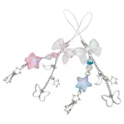 2 Pcs Mobile Phone Accessories Strap for Women Case Lanyard Miss