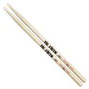 NEW - Vic Firth American Classic 5BN Hickory Drumsticks, Nylon Tip