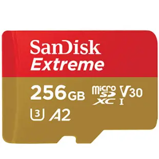 【就是要玩】現貨 SanDisk Extreme A2 64G 128G 256G 手機相機平板專用記憶卡 SD記憶卡