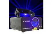 CR Laser Compact Blue Laser Disco DJ Party Event Stage Light Auto Sound DMX Control