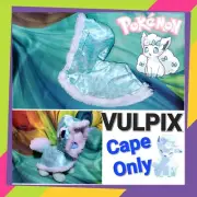 Build A Bear Pokemon ALOLAN White Vulpix Cape