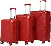 [EYPKPL] Portable Suitcase 3-Piece Suitcases Large-Capacity Storage Luggage Travel Carry On Luggage Adjustable Trolley Suitcase with Universal Wheels Smooth to use