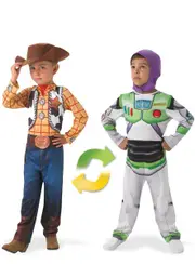 Reversible Woody to Buzz Lightyear Boys Costume