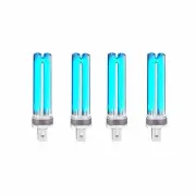 4 PCS UV Light Bulbs 13W Watt G23 Base for Aquarium UVC Sterilizer
