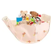 Car Toy Organizer Bag - Car Seat Back Organizer,Foldable Car Storage Hammock, Automotive Back Organizers, Handbag Holder Between Seats
