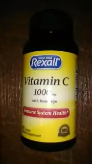 Rexall☀️Vitamin C~Rose Hips~60 Caplets~1000mg~Supports Immune Antioxidant Health