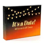 It'S a Date！40 Fun and Romantic Scratch off Date Ideas Card Game Your And Your Partner for Valentines Day
