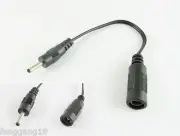 5x CCTV DC Power Jack 5.5x2.1mm Female To 3.0x1.1mm Male Plug Adapter Cord Cable