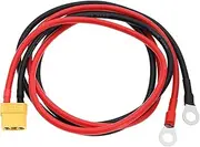 EMSea XT90 to O-Ring Connector Cable 10AWG Silicone Terminals Extension Power Cable for RC FPV Racing Drones (XT90 Female to O-Ring Terminals)