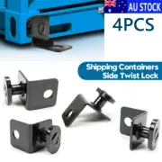 4 Pack Shipping Container Anchors Side Twist Lock for Anchoring to Rock Floor