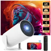 Auto Keystone Smart Projector Android 11 5G WiFi Bluetooth Projector 4k Support