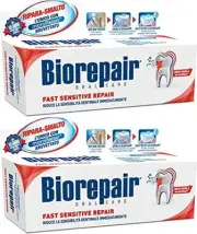 Biorepair: Fast Sensitive Repair Toothpaste with microRepair, New Formula - 2.5