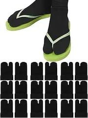 [Sintege] 9 Pairs Flip Flop Socks Tabi Split Toe Socks Toe Socks for Men Women Girl Supply