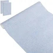 GLOBLELAND Gainsboro Book Cloth for Book Binding 40x16Inch Polyester Fabric Paper Backed Washable and Reusable Protective Cover Book Binding Materials for Adult DIY Book Album Cover