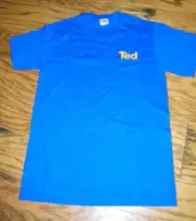 Ted a Division of United Airlines RARE t Shirt Blue Size S Small NEW