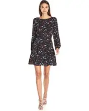 NWT Rebecca Minkoff Size 4 Mini Jaye Dress Boho Gypsy Festival Flower Print