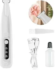 Pet Clippers, Quiet Pet Hair Clippers with LED Light, Dog Paw Trimmer for Cat Matted Hair, Rechargeable Pet Shaver Waterproof Paw Shavers for Your Cats