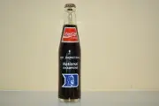 ORIGINAL RARE COKE COCA COLA FULL 10 OZ. BOTTLE DUKE 1991 BASKETBALL CHAMPIONS