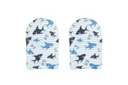 2x Airtime 42X27cm Sharky Foam Kick Board Swimming Float Bodyboard Kids Children