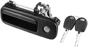 DEMULAX 1 Set 1J6827565B 1J6827565A Trunk Switch Boot Tailgate Opener Release Handle with Lock, for VW, for Golf, 1993-1999, for VW, for Transporter 2003-2020 Electric Trunk Unlock Button