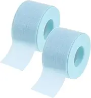 2 Rolls Silicone Gel Band Tape Under Eye Patch Eyelash Extension Tools Grafting Eyelash Tool Lash Extension Auxiliary Tool Eyelashes Stickers Sky-Blue Non-Woven Fabric