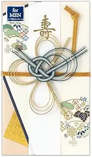 Enuby Corporation Kotobuki Kinsei A | Celebration Bag, Men's, 2 Types of Strips, Kotobuki (2 Sheets), Wedding Celebration, Gold Leaf