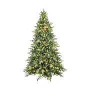 Prelit Artificial Christmas Tree 6ft with Lights, Blue Spruce Xmas Trees with...