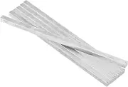 uxcell 6 Pcs Square Steel Key Stock, 7/16" x 7/16" x 12" Cold-Drawn 45# Steel Bars Precision Key Stock for Gearbox Coupling, Silver Tone