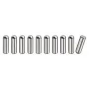 5x15mm Dowel Pins, 10pcs Round Head Flat Chamfered End Dowel Pin