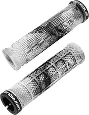 MARQUE Grapple Mountain Bike Handlebar Grips - Single Lock-On Ring MTB and BMX Bicycle Handle Bar with Non-Slip Grip