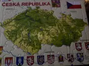 Larsen Puzzles Ceska Republika Children's Educational Jigsaw Puzzle New Sealed