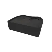 Tamper Mat Corner Black Rhino Bombora 145x208x47mm Silicone Coffee Barista Cafe