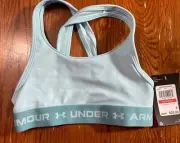 Under Armour Youth Girl's UA Crossback Sports Bra 1369971 Size XS NWT
