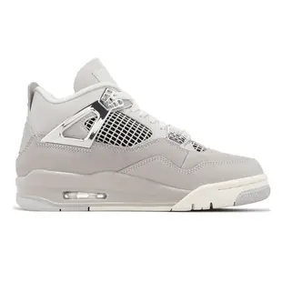 Nike Wmns Air Jordan 4 Retro 女鞋 灰 銀 4代 Frozen Moments AQ9129-001