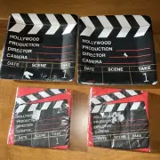 Director's Cut Plates(16) & Napkins(32) Amscan Academy Award Party Theme