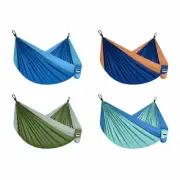 Camping Hammock Portable Lightweight Parachute 210T Nylon Hammock with Straps
