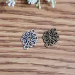 【DIY】20MM 合金 雙孔花紋連接掛式【4個】【10897】