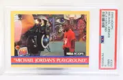 1990 Hoops MICHAEL JORDAN Playground #382- MINT- PSA 9