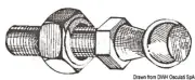 Osculati Snap Lock For Gas Spring