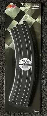 AFX 18" 1/8 Curved Slot Car Track / 1 Pair Tomy Aurora