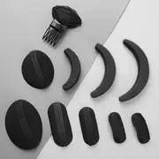 Hair Volume Styling Clip 13 - Set of 8 - Black - One Size