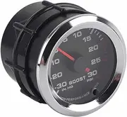 Turbo Boost Gauge - Fit for 12V Car Truck, Universal Turbo Boost Gauge Pointer 7 Colors LED Display -30 to 30 PSI 52mm Dia