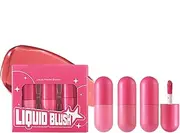 Makeup Liquid Blush - Cream Blush | Blendable Color Lightweight All-Day Highlighter Liquid Blusher for Eyes and Cheeks Makeup