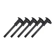 5 Pcs Measuring Ruler Caliper Scale Depth Gauge Slide Calipers